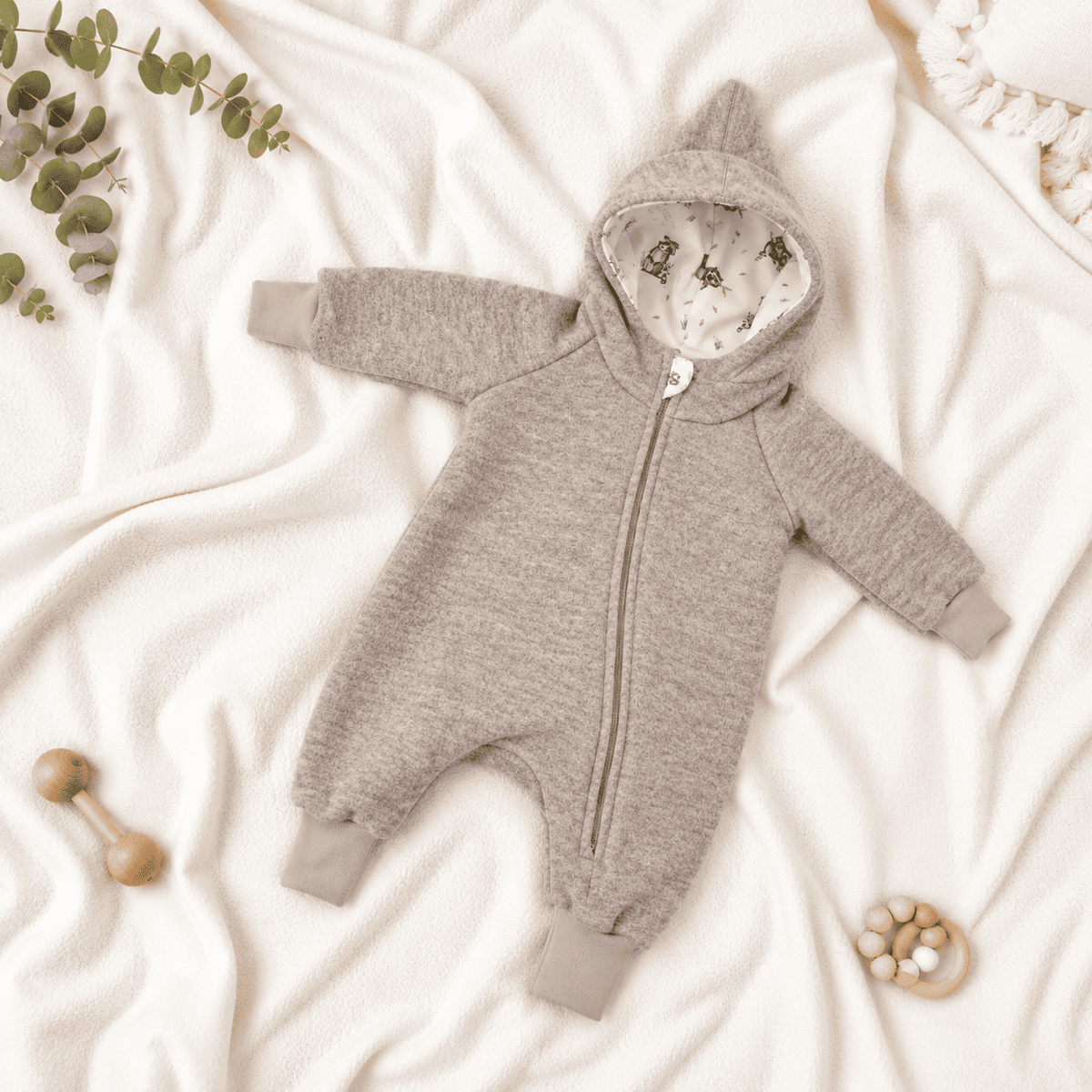 Merino Wollwalk Overall – 100 % Schurwolle (mulesingfrei)