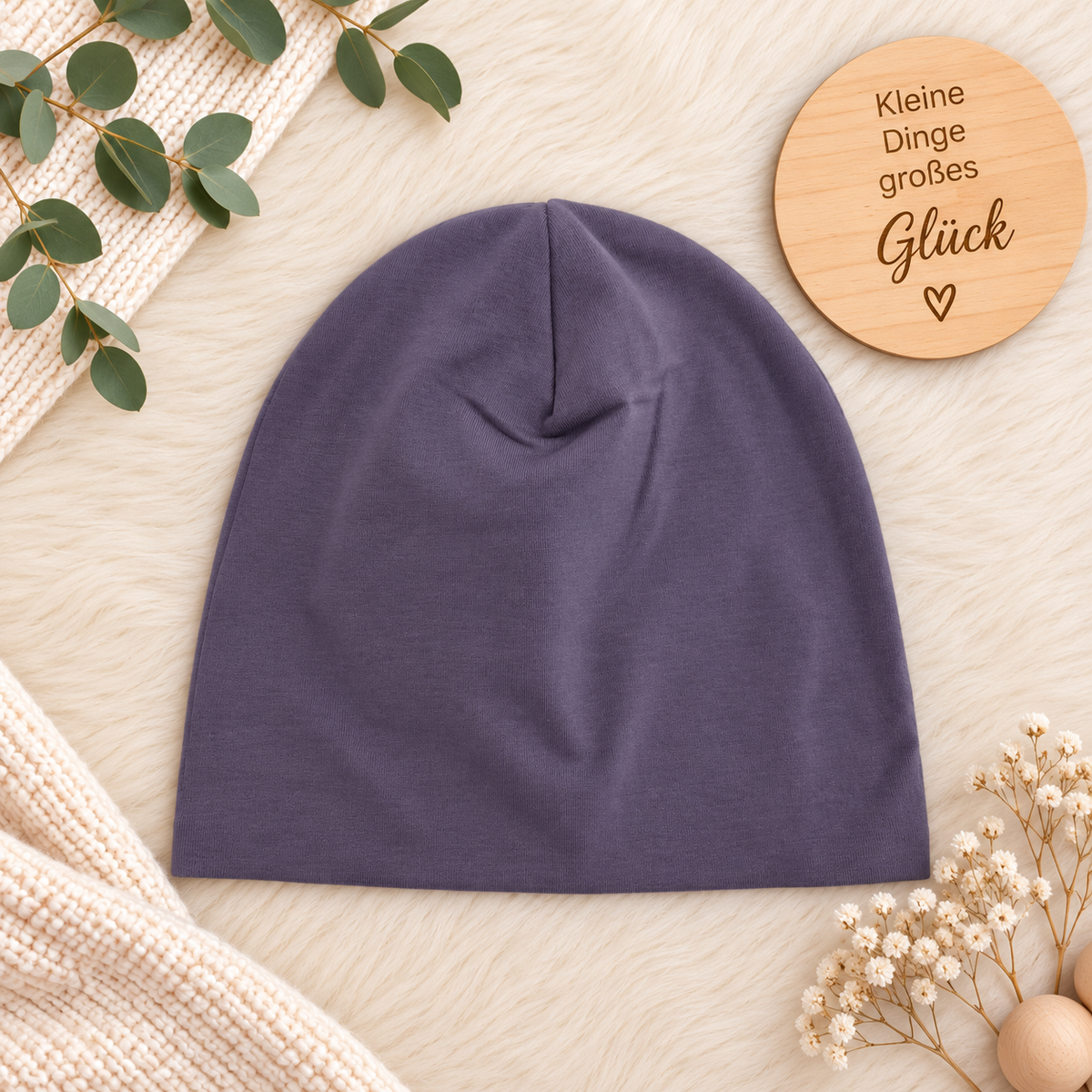 Beanie & Loop Set – liebevoll handgemacht für kleine Lieblingsmenschen