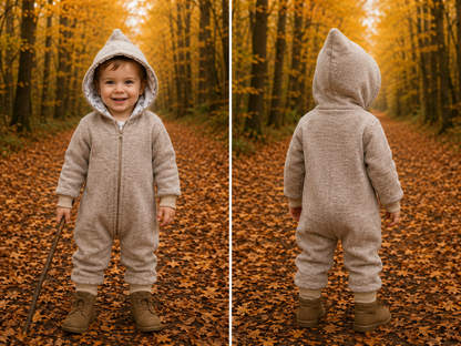 Merino Wollwalk Overall – 100 % Schurwolle (mulesingfrei)